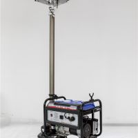 遙控照明燈移動(dòng)發(fā)電機(jī)5kw